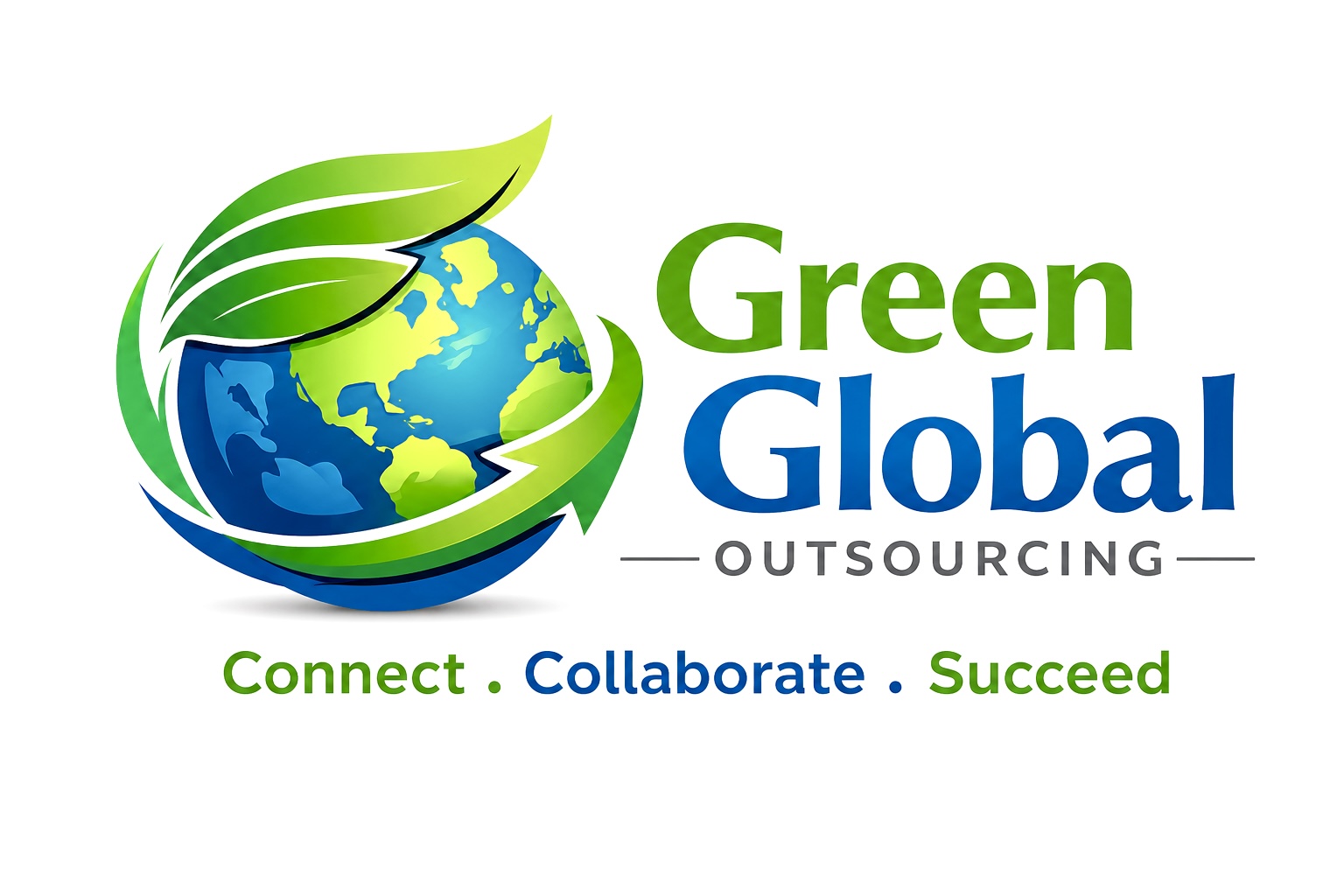 Green's Global Outsourcing logo